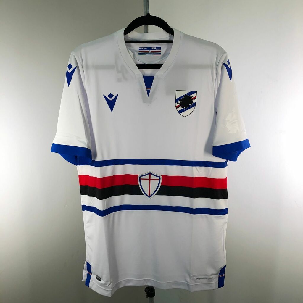 Sampdoria Away 2020/21 - Modelo Jogador - Macron
